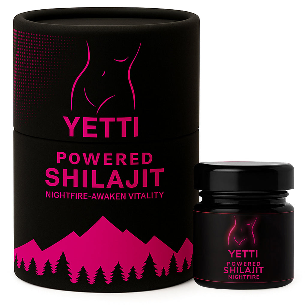 Yetti Nightfire Shilajit Resin - Nightfire - Awaken vitality