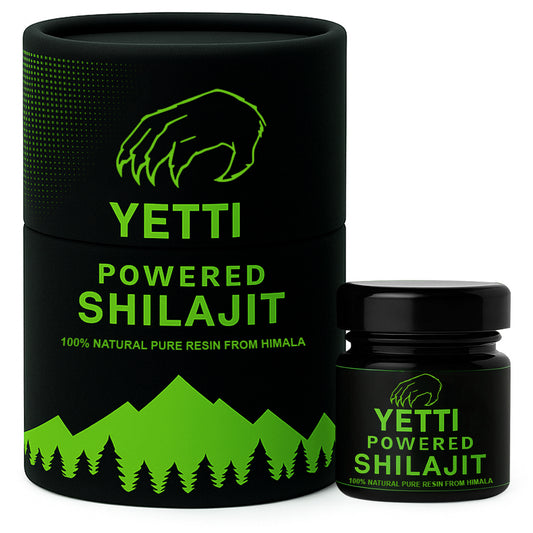 Yetti Powered Shilajit Resin - 100% Pure Himalayan Extract